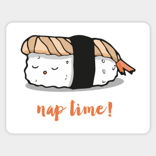 Nap time sushi Sticker